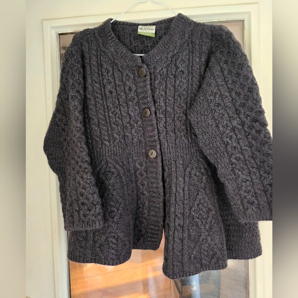 shannon woollen mills Sweaters - Shannon Woolen Mills Merino Wool  Cardigan Sweater Sz 2x